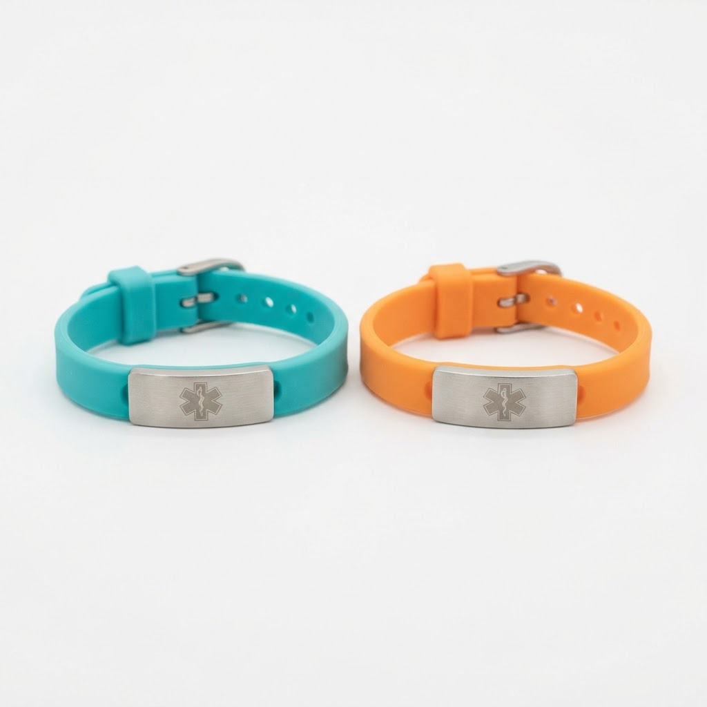 Children safety ID wristband